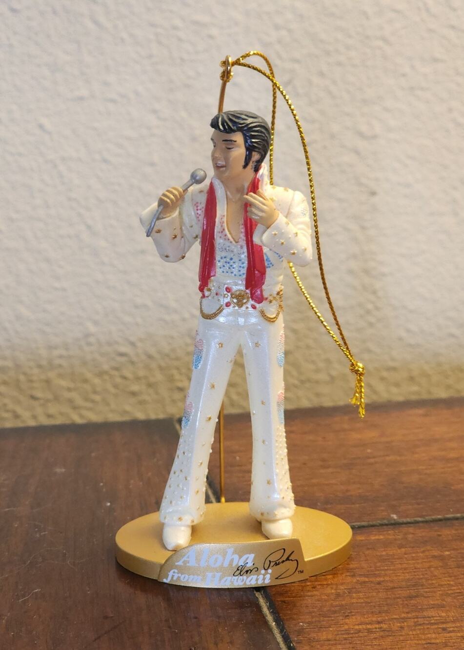 RARE: Elvis Presley Ornament Aloha From Hawaii Christmas Holiday Decor